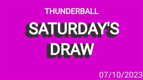 thunderball draw for tonight|tonight's thunderball draw numbers.